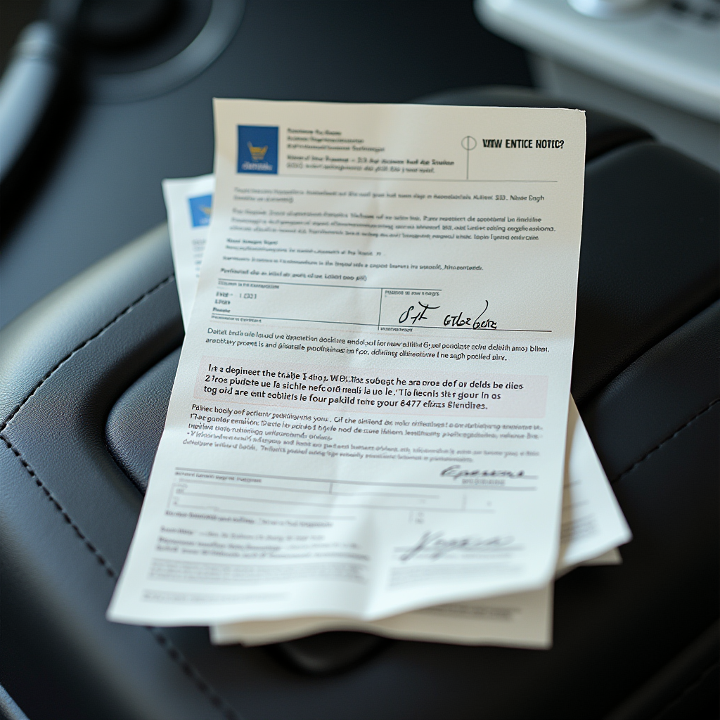 Avis de pénalité financière montrant une amende de 675 euros pour défaut de désignation du conducteur